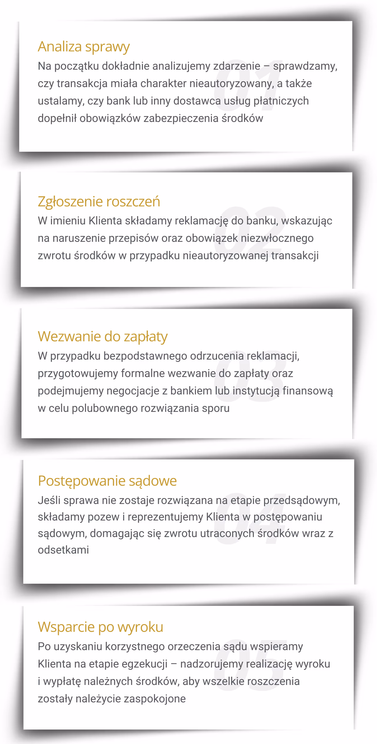 Nieautoryzowana transakcja kancelaria